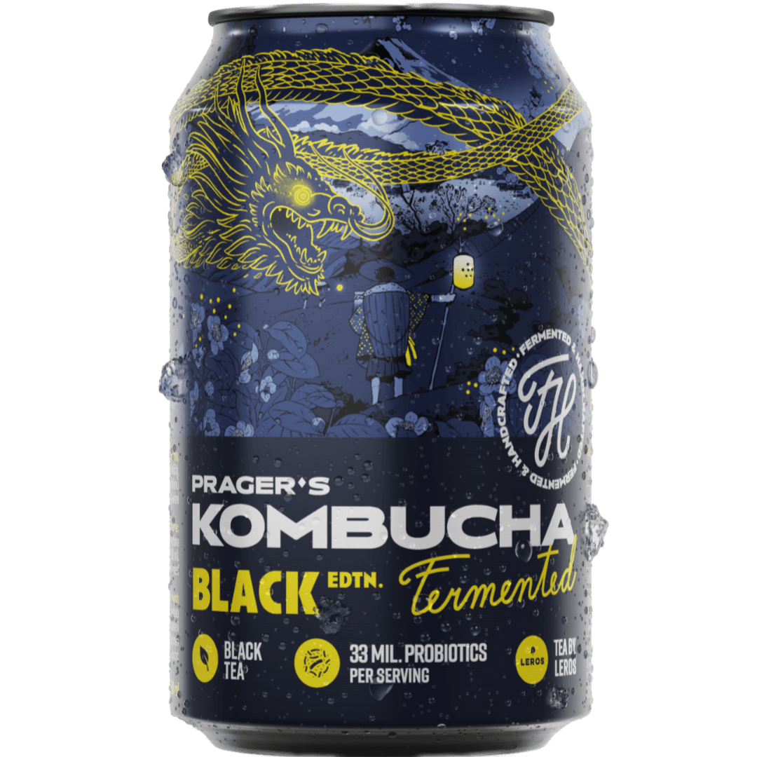Plechovka Kombucha Black Tea