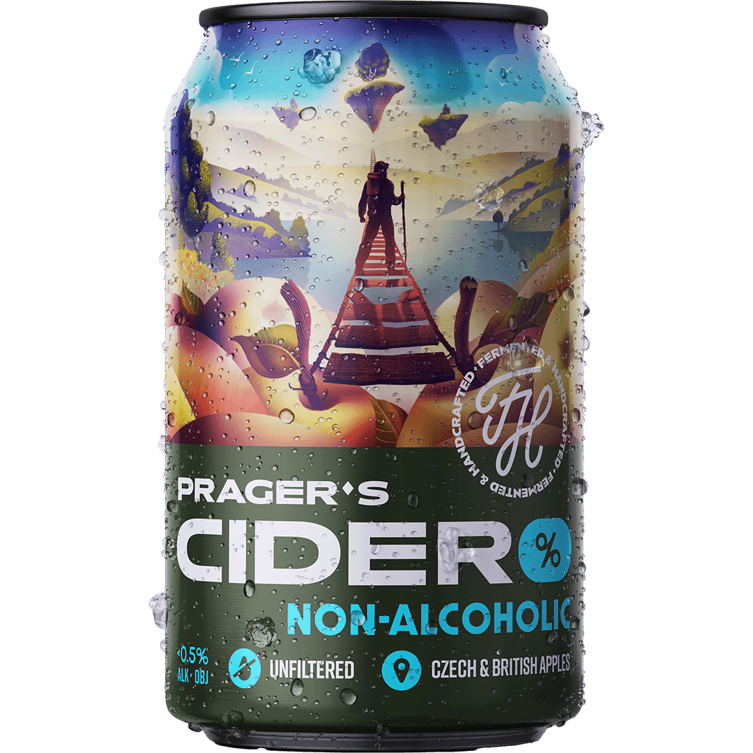 Plechovka nealkoholického cideru