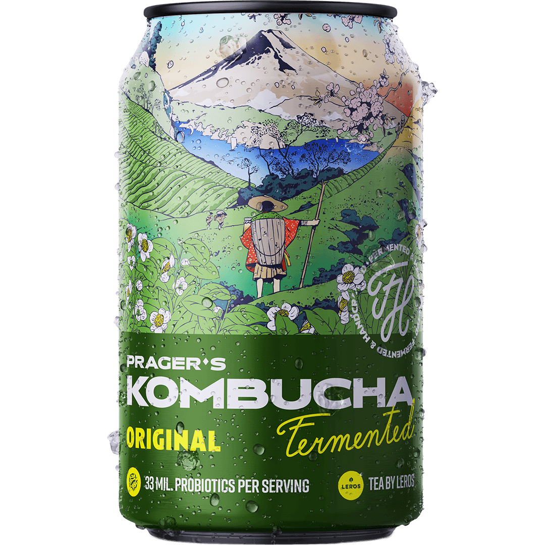 Plechovka Kombucha Original