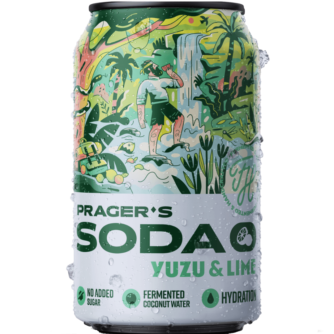 Plechovka Soda Yuzu & Lime