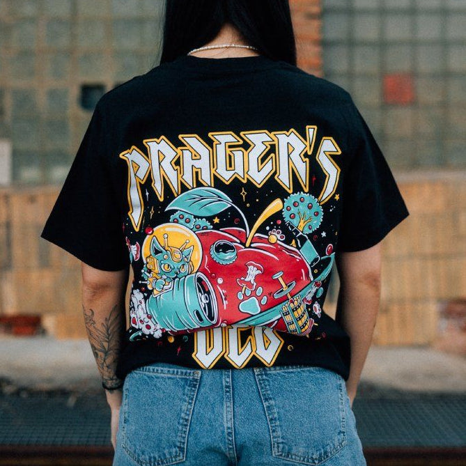 DEAD CAT PLANET T-SHIRT (BLACK)