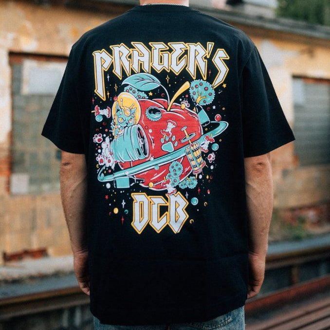 DEAD CAT PLANET T-SHIRT (BLACK)
