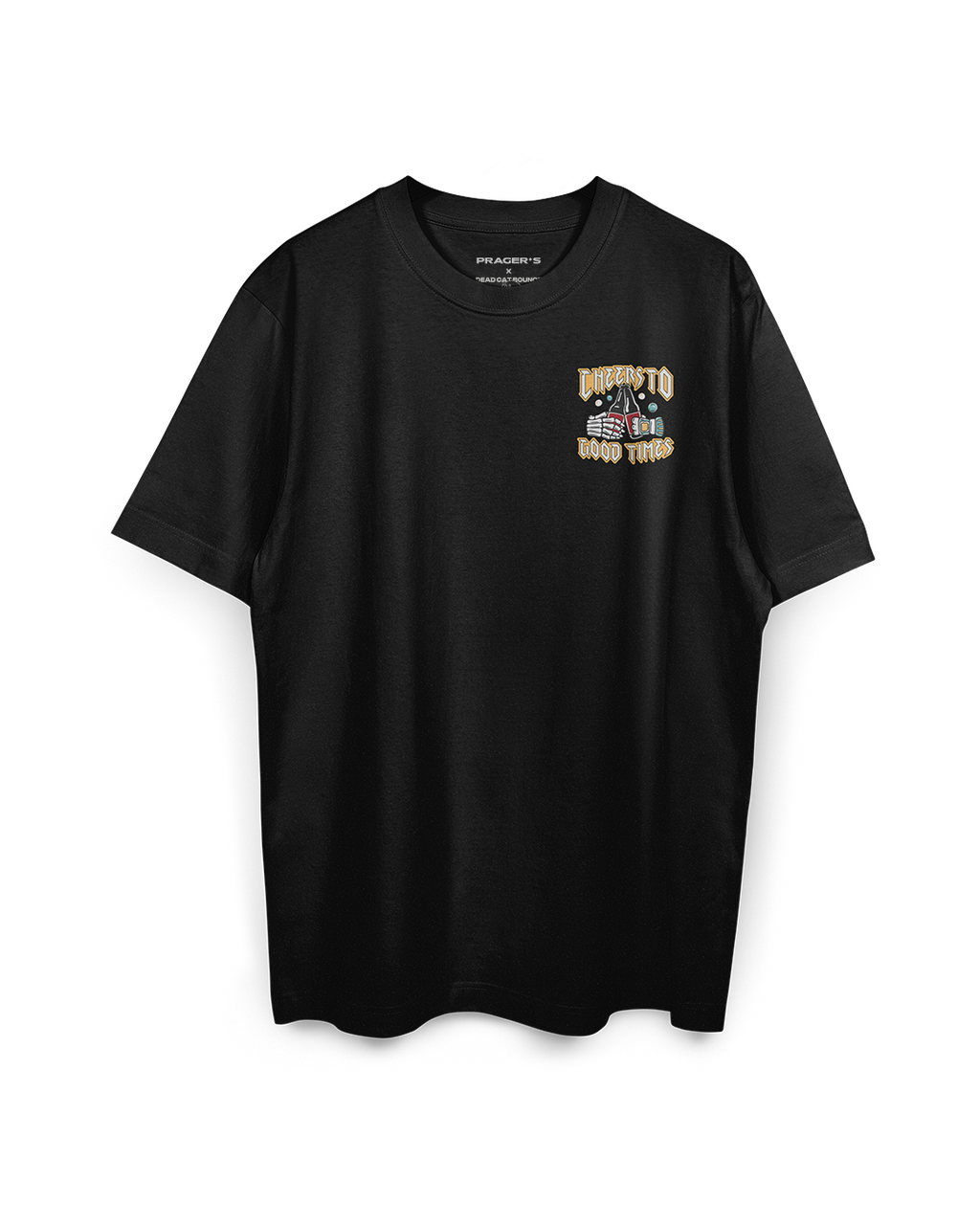 DEAD CAT PLANET T-SHIRT (BLACK)
