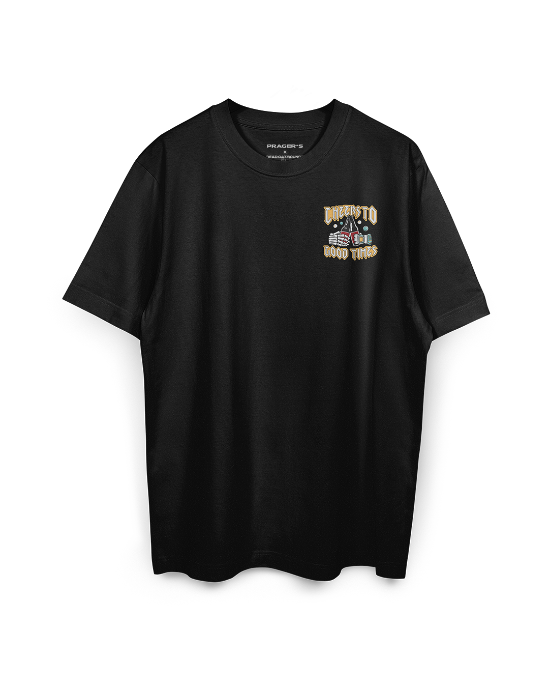 DEAD CAT PLANET T-SHIRT (BLACK)