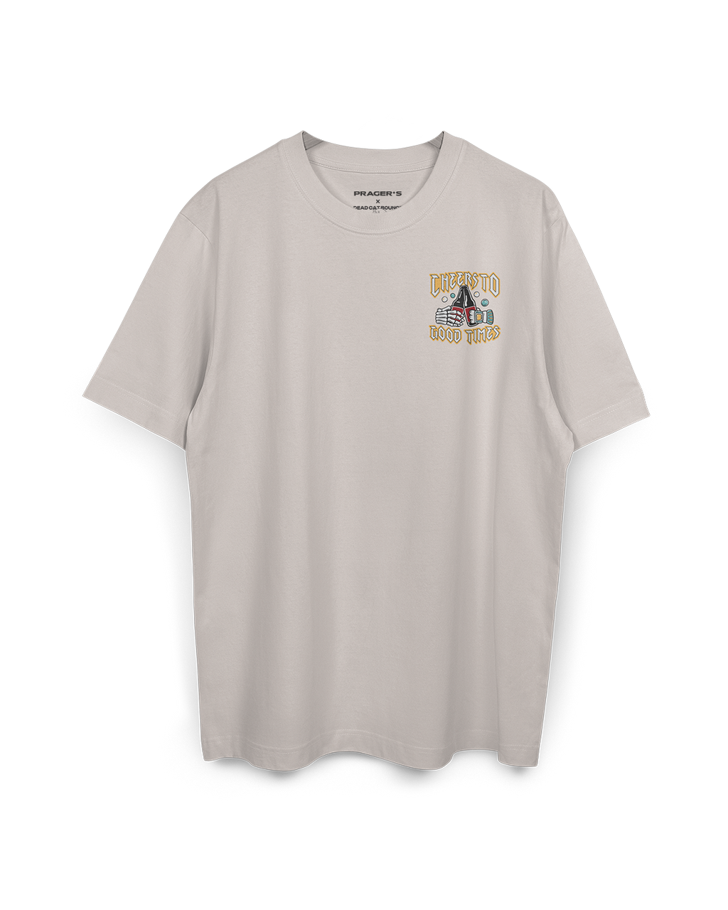 DEAD CAT PLANET T-SHIRT (GREY)