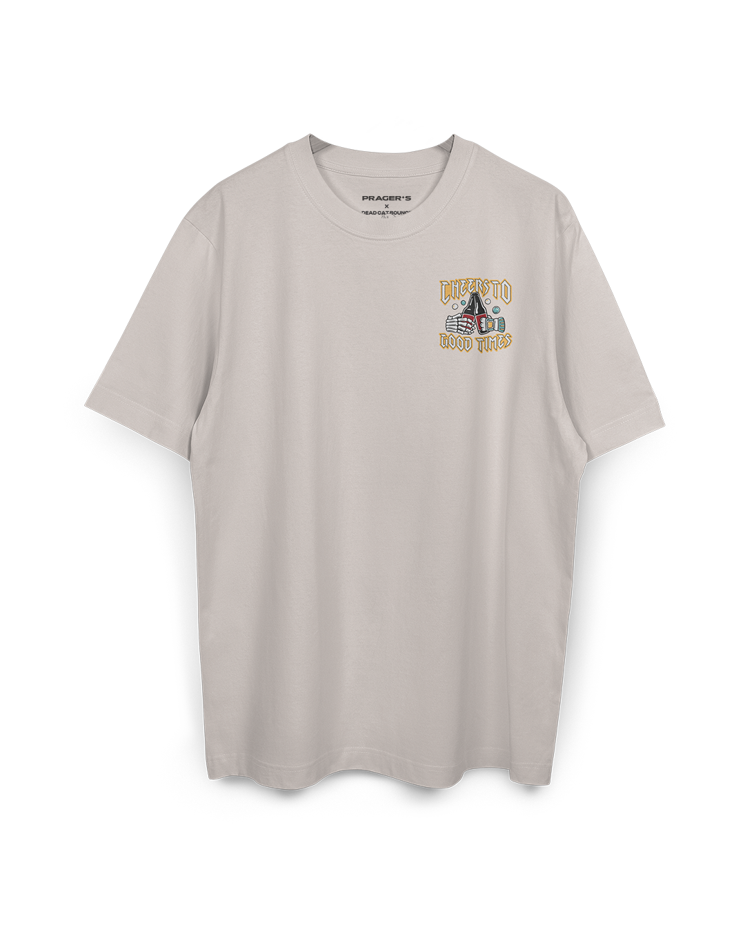 DEAD CAT PLANET T-SHIRT (GREY)