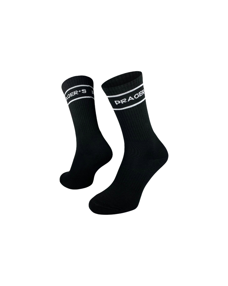PRAGER'S ORIGIN SOCKS (BLACK)