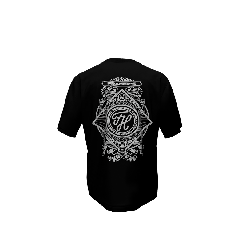 PRAGER'S ORIGIN T-SHIRT (BLACK)