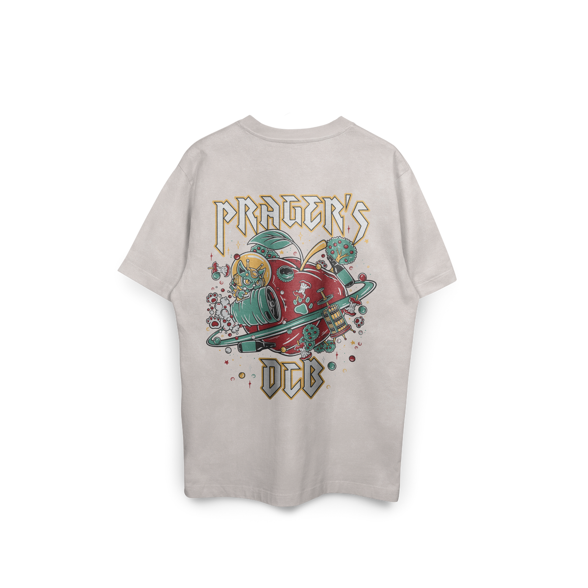 DEAD CAT PLANET T-SHIRT (GREY)
